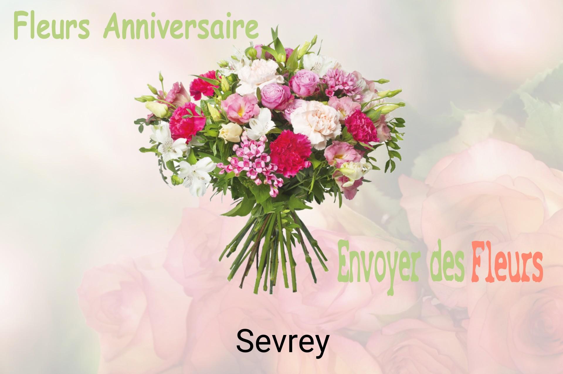 Bouquet de fleurs d’anniversaire livré à Sevrey