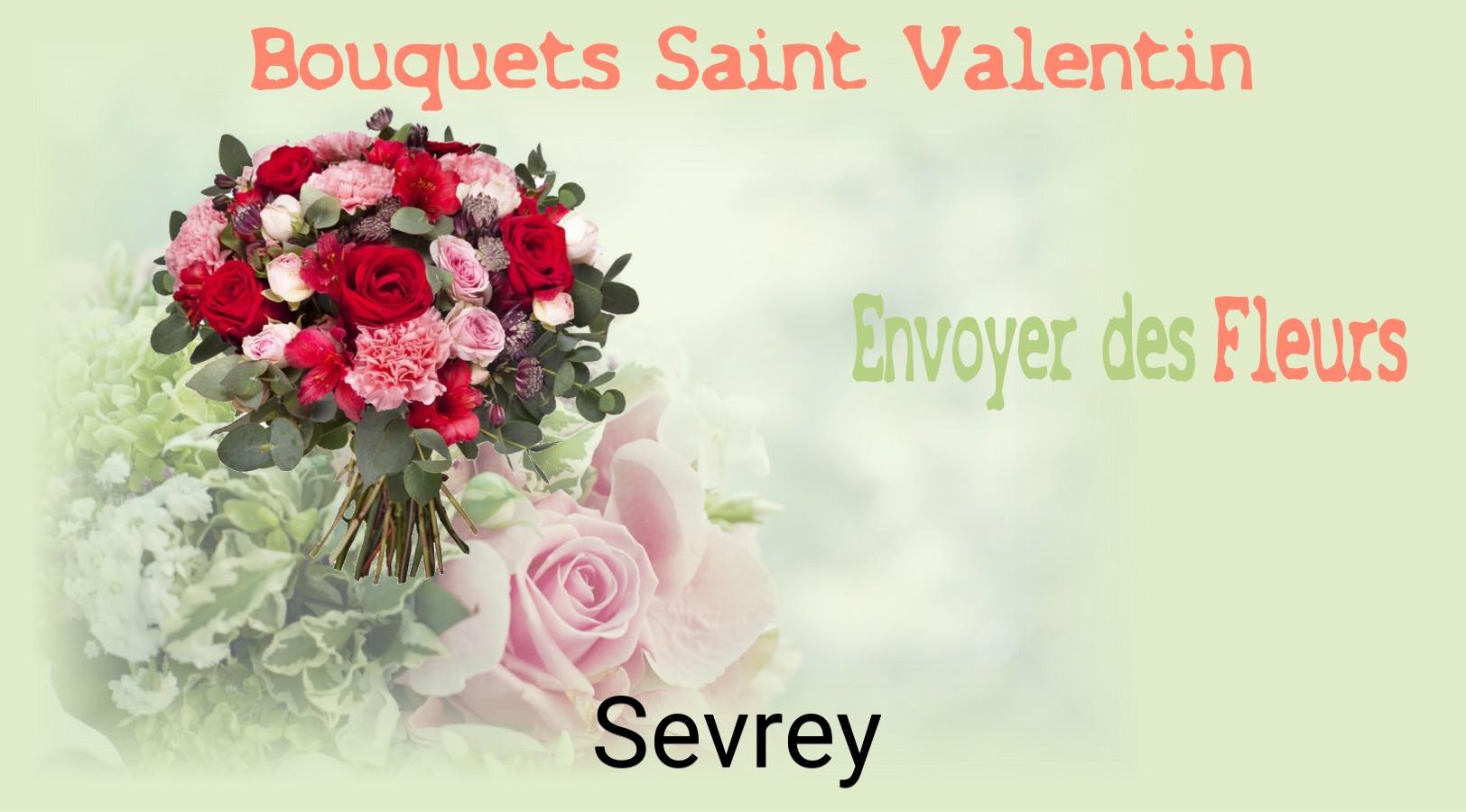 Roses de Saint-Valentin livrées à Sevrey